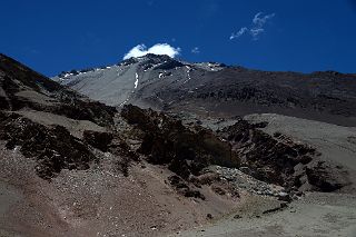 12 Cerro Mirador From Descent Between Plaza de Mulas And Confluencia